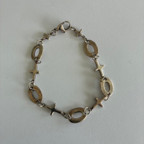 X/O Sterling silver Robert Lee Morris bracelet - Picture 1 of 3